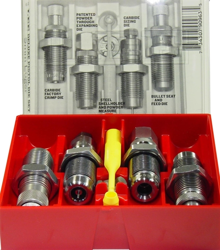 Lee Precision Deluxe 4 Die Set 9mm Luger 90963