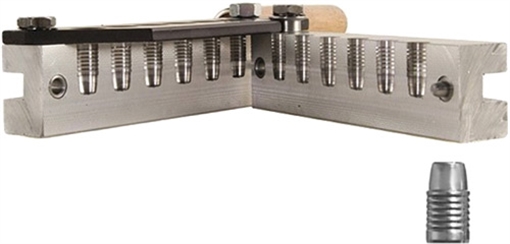 Lee Semi-Wadcutter Pistol Mould (Handles Sold Separately) - 6 Cavity .358" 158 gr 90295