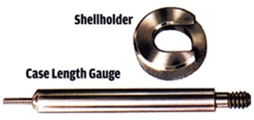 Lee Case Length Gage and Shell Holder 7.65 Mauser 90134