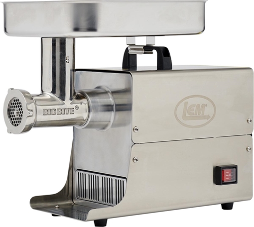 LEM Products #5 Big Bite Stainless Steel Electric Grinder 17771