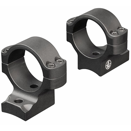 Leupold 2-Piece Backcountry Rings & Base Set Kimber 8400 1" High Matte 177151 030317022235