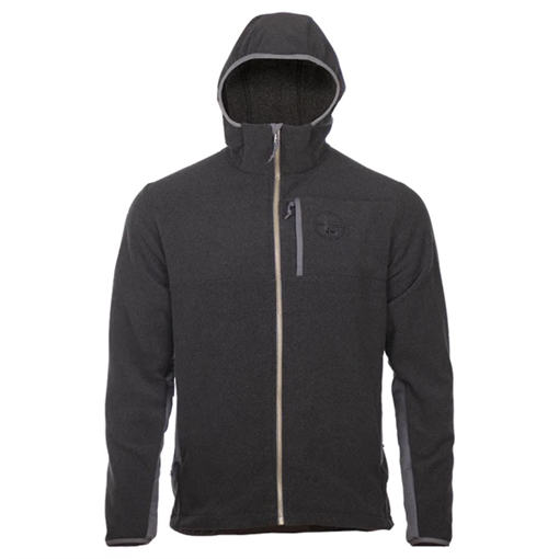 Leupold Make Ready Full Zip Hooded Fleece Iron Gray M 182307