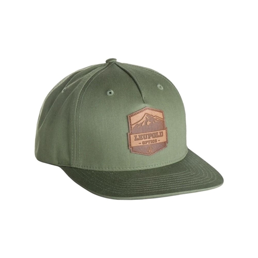 Leupold Mountain Leather Patch Hat Army Olive 180420