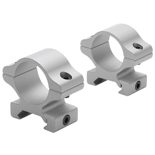 Leupold 2-Piece Rifleman Detachable Weaver-Style Aluminum Rings - 1" High Silver 0303176 57833