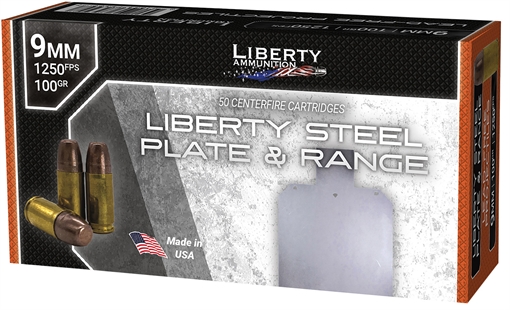 Liberty Ammunition 9mm 100gr 50 Per Box/25 Case LAR90662