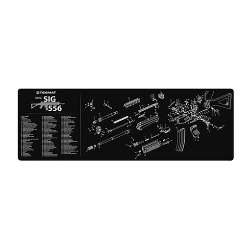 Tek Mat TEKMAT LONG GUN CLEANING MAT FOR SIG SAUER 556 BLACK TEK-R36-SIG556 TEKR36SIG556