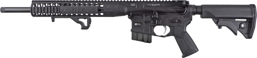 LWRC Individual Carbine Direct Impingement 350 Legend 5+1 16.10" Threaded, Black, Ambi Rec, M-Lok Handguard, 6 Position Stock, OEM Ultra Combat Grip, Angled Fore Grip ICDIR35B16L