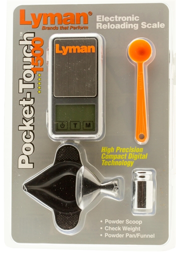 Lyman Pocket Touch Reloading Scale 1 Multi-Caliber 1500 GR 7750725