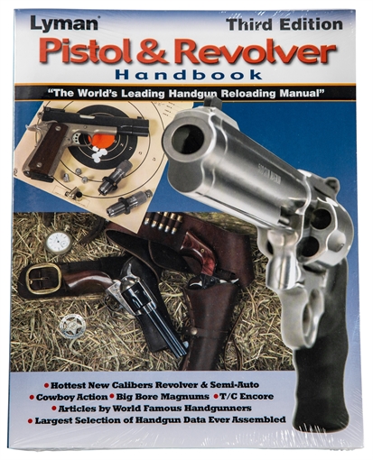 Lyman Reloading Handbook 3rd Edition Pistol/Revolver #3 9816500