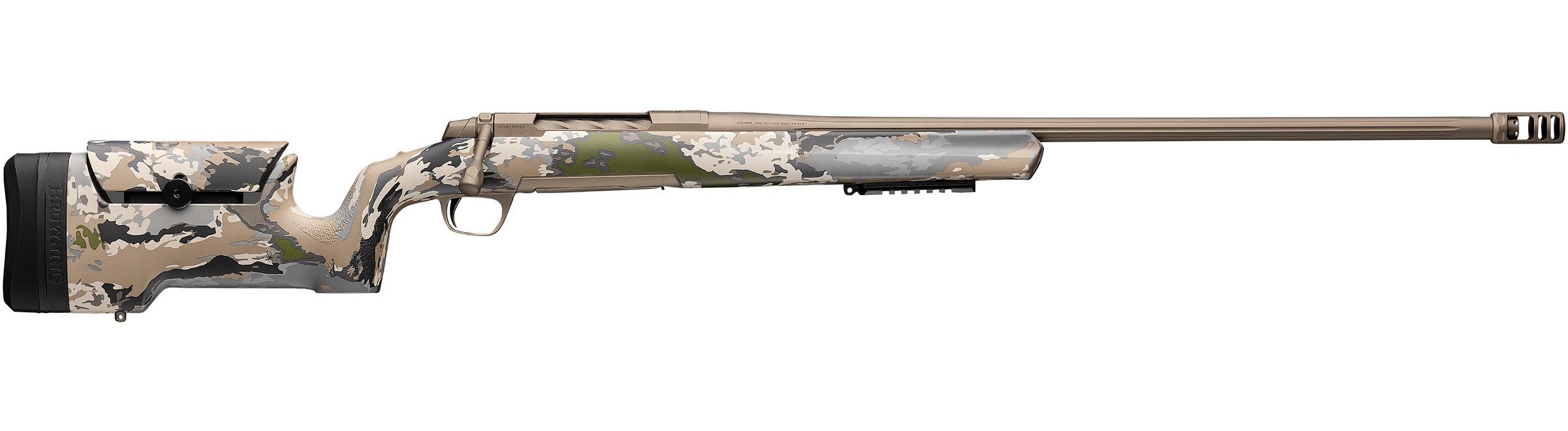 Browning X-Bolt 2 HC MAX LR Rifle 036107224, 270 Winchester, 24" Heavy Sporter, Ovix Composite Max Stock, 4 Rds
