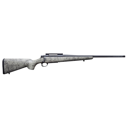 Howa M1500 Super Lite Full Size 308 Win 5+1 20" Blued Threaded Barrel, Blued Picatinny Rail Steel Receiver, Tan w/Black Webbing Fixed Stocky's Synthetic Stock HCSL308TAN
