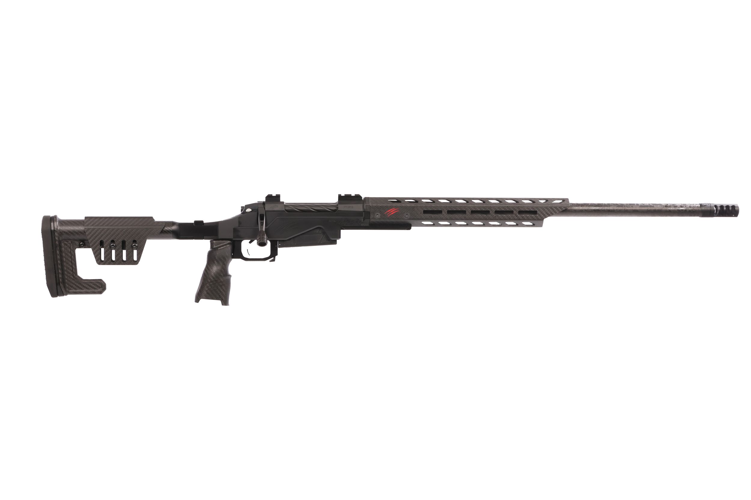 Fierce Reaper H-Tac Rifle FRHT7MMBC20BL, 7MM Backcountry, 20" C3 Carbon Barrel, Carbon Fiber Folding Stock, 3 Rds