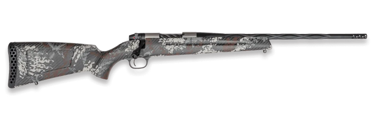 Weatherby Mark V Capra Rifle MBP01N25RWR3B, 25 WBY RPM, 21", Peak 44 Bastion Stock, 2 Rds