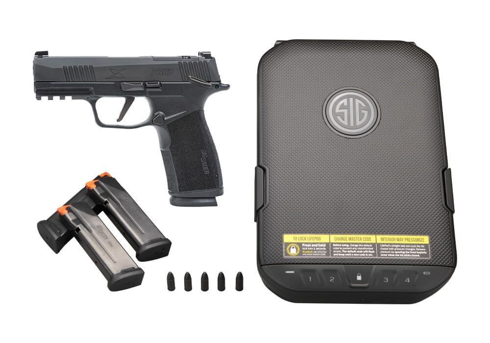 Sig Sauer P365 X-MACRO Kit Pistol 365XCA-9-MS-VKIT, 9mm, 3.7in, 17 Rds