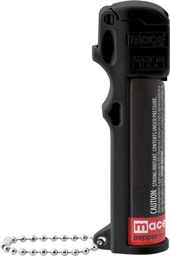 Mace Security International 10% PepperGard, Personal, Pepper Spray, 18gm, w/Keychain, Aerosol Can 80725