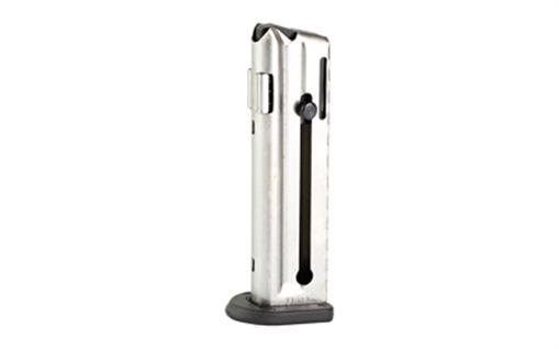 Walther Magazine, 22LR, 10 Rounds, Fits P22, Silver 512602
