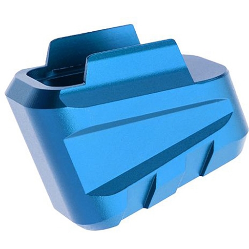 Tyrant Cnc MAGAZINE EXTENSION +5 FOR SIG SAUER P320 - BLUE TD-P320MAGEX-BLUE
