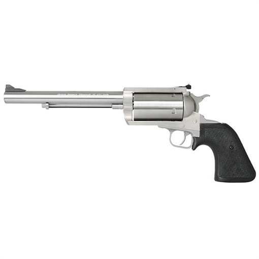 Magnum Research BFR, Single Action Only, Revolver, Large Frame, 45-70 Government, 10" Barrel, Stainless Steel, Silver, Rubber Grips, Fixed Front and LPA Rear Adjustable Sights, 5 Rounds BFR45-70