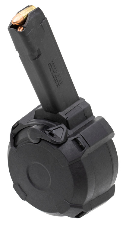 Magpul PMAG D-50 9mm Magazine, Fits HK94/MP5 Style Firearms, Black, 50rd