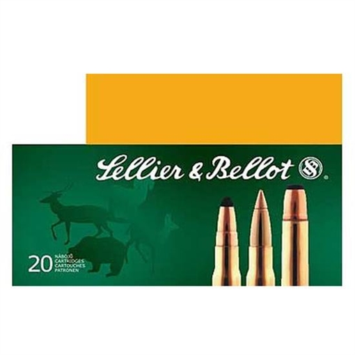 Sellier & Bellot Rifle 308Win 150gr Soft Point Cut Through Edge 20 Per Box/25 Case SB308D