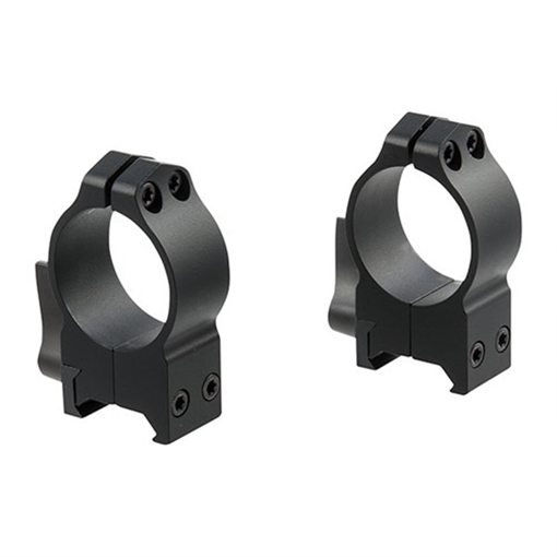 Warne Vertical Rings Maxima Matte Black 30mm High Quick Detach 0 MOA 215LM