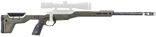 Mdt Sporting Goods Inc HNT26 Chassis System Cobalt Green Fits Howa 1500 SA/ Weatherby Vanguard Compatible w/ AICS Mags Short Action ARCA 107835CKG