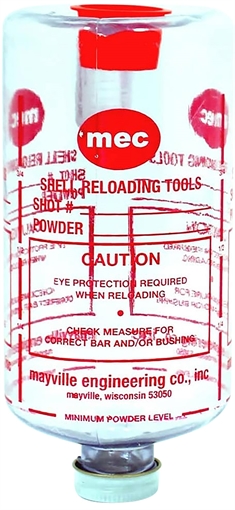 MEC Outdoors 301L13X Replacement Bottle Size Small Clear Hard Plastic 301L13X 301L13XUPC