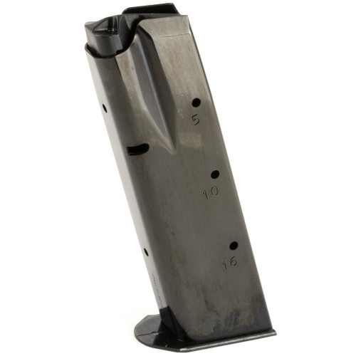 Mec-Gar CZ 75 Magazine 9mm, Black, Steel Body, 16rd