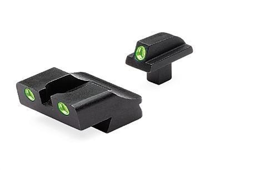 Meprolight Night Sights Colt 1911 Government/Commander Fixed Night Sight - Green Front & Green Rear ML10776