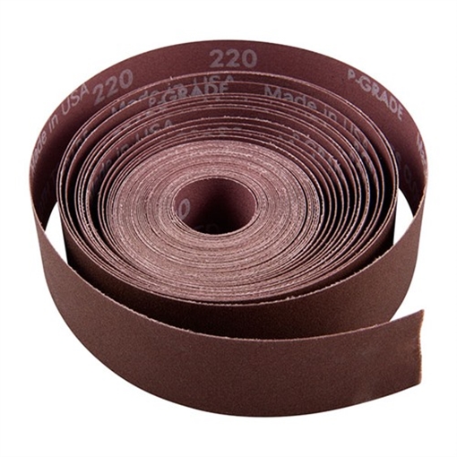 Norton E-Z FLEX METALITE CLOTH ROLL 1-1/2'' WIDEX10 YARDS 220 GRIT NONE