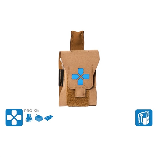 Blue Force Gear MICRO TRAUMA KIT NOW!-NANO-PRO SUPPLIES-COYOTE BROWN TKN-NANO-PRO-CB