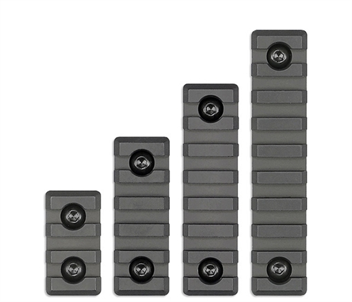 Midwest Industries M-LOK 1913 Milspec Rail Section, 3 Slot, M-LOK compatible, Black MI-3MR