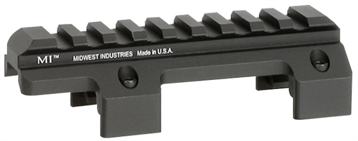Midwest Industries HK MP5 and Clones Top Picatinny Rail Black Anodized 0 MOA MIMP5OR