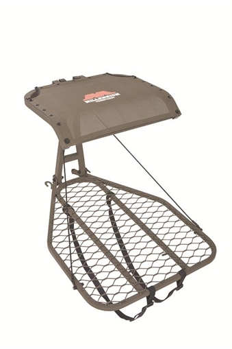 Millennium M50 Steel Leveling Hang-On Tree Stand With Footrest Includes Safe-Link 35' Safety Line M-050-SL