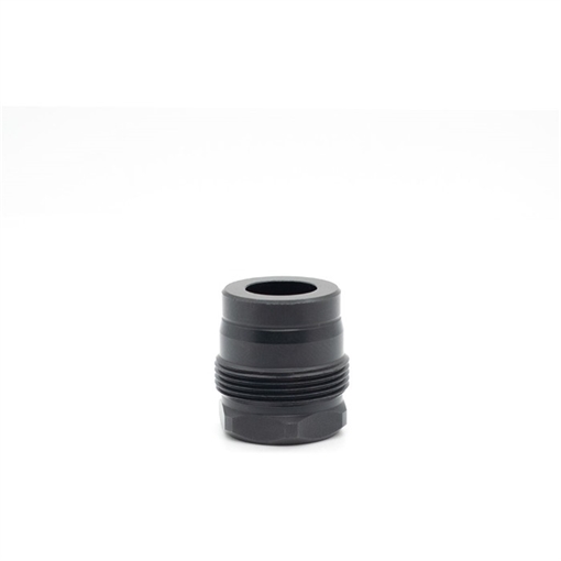 Rearden Manufacturing Group Llc MINI MUZZLE BRAKE 0.5 .578X28 THREAD SQUARE SHOULDER BLACK 10201