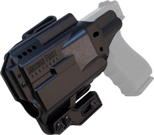 Mission First Tactical Pro Holster, Inside Waistband Holster, Ambidextrous, For Sig P365 with TLR-7, Kydex, Includes 1.5" Belt Attachment, Black H5-SIG-1-WL-7 H5SIG1WL7