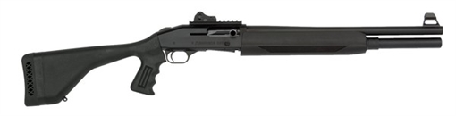 MOSSBERG SGA 12GA 18.5" CYL MAT BLUE 8/RD RAIL/MAG EXT/GR SIGHTS FL STOCK/PISTOL GRIP 930 SPX 85370