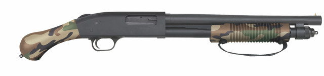 Mossberg 590 shockwave 12ga 14″ Barrel 3″ Chamber US Woodland Camo