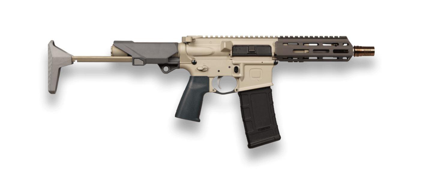 Q Sugar Weasel Semi-Auto SBR SW-300BLK-7IN-SHORTY, 300 BLK, 7", Shorty Stock, 30 Rds