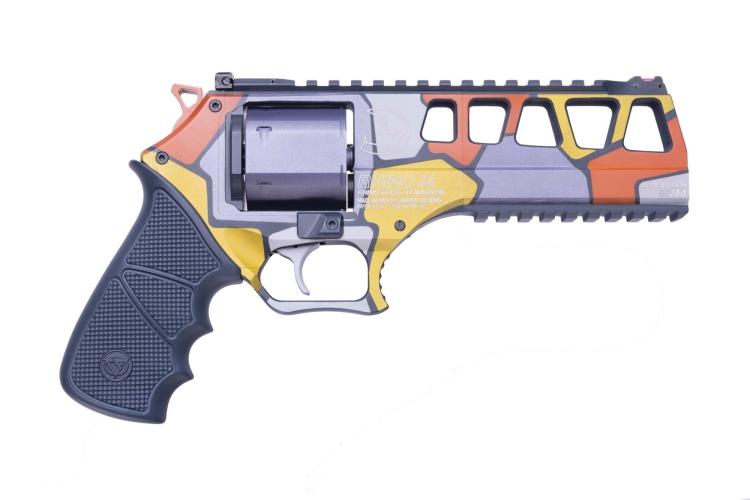 Chiappa Rhino Elite 60DS Revolver 340.348, 44 Magnum, 6", Aluminium Grips, Custom "Low-Poly" Finish, 6 Rds