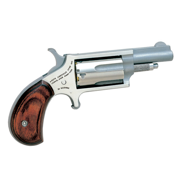 North American Arms .22WMR 1.63″ Barrel Stainless Steel Mini-Revolver #NAA-22M