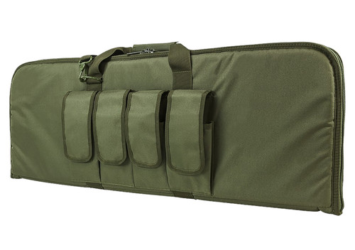 NcStar 2960 Carbine Case 36" Olive Drab Green Carbine with Heavy Duty Locking Zipper