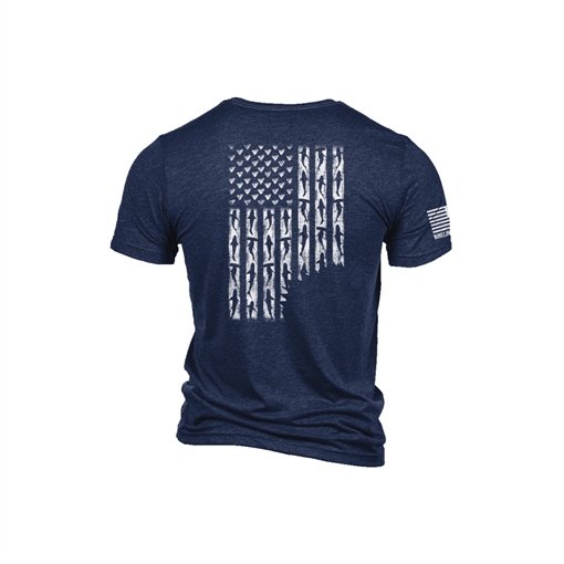 Nine Line Shark Flag T-Shirt Navy M SHARKFLAG-TS-NAVY-M
