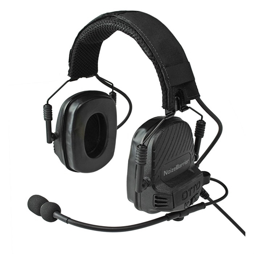 Otto Engineering NOIZEBARRIER TAC EAR MUFFS BLACK V4-11032EBK
