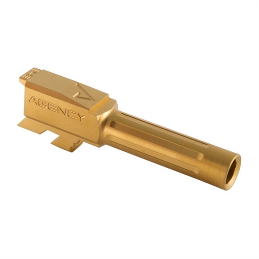 Agency Arms NON-THREADED MID LINE BARREL G43 TITANIUM NITRIDE MLG43FTIN