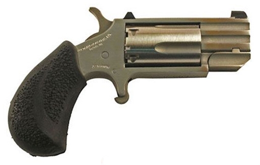 North American Arms Pug, Single Action, Revolver, 22 WMR, 1" Barrel, Stainless Steel, Silver, Rubber Grips, XS White Dot Sights, 5 Rounds NAA-PUG-D PUGD