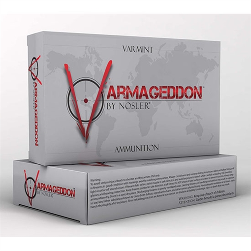Nosler Varmageddon Rifle Ammunition .223 Rem 55 gr FB Tipped 3100 fps 20/ct 65145