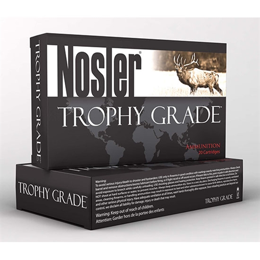 Nosler Nosler Trophy Grade Rifle Ammunition 257 Roberts +P 110 gr. AB SP 20 rd. 60010