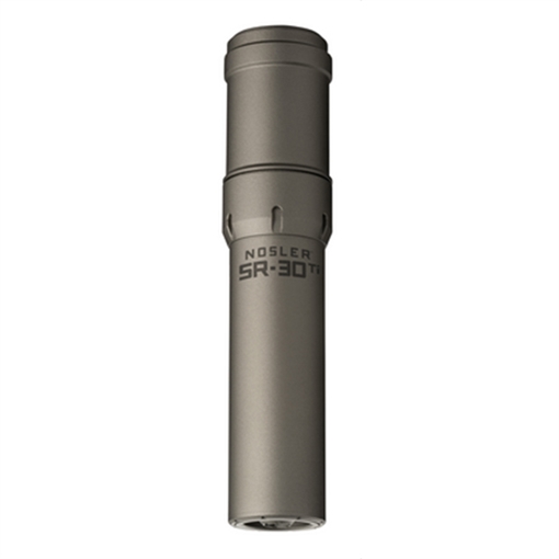 Nosler SR-30 Ti Suppressor 5/8x24 .30 Cal 7.96" Grey 90647