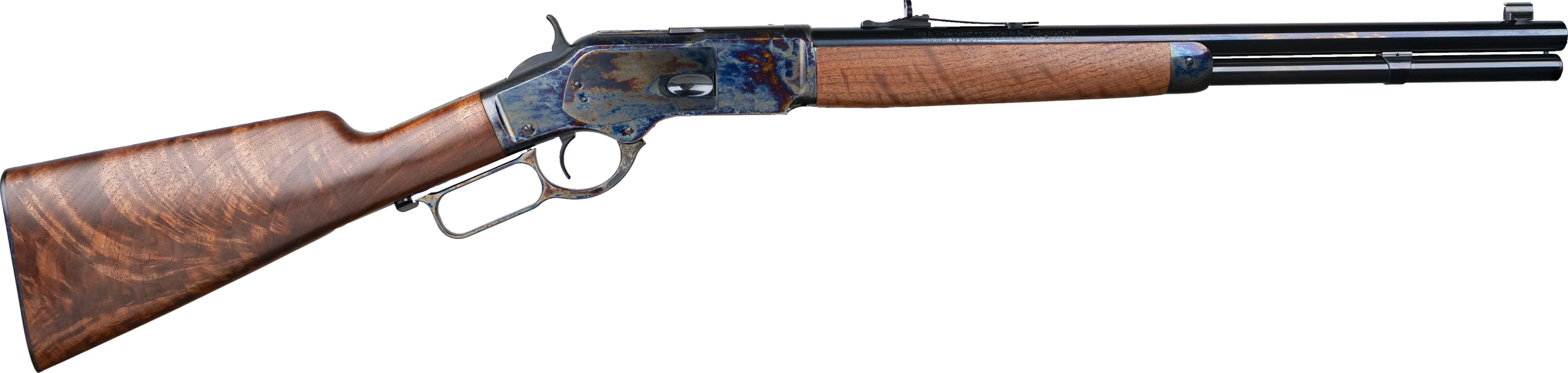 Winchester 1873 Deluxe SR Rifle 534259137, 357 Magnum, 18", Grade V Walnut Oil Finish Stock, Case Hardened Finish, 9+1